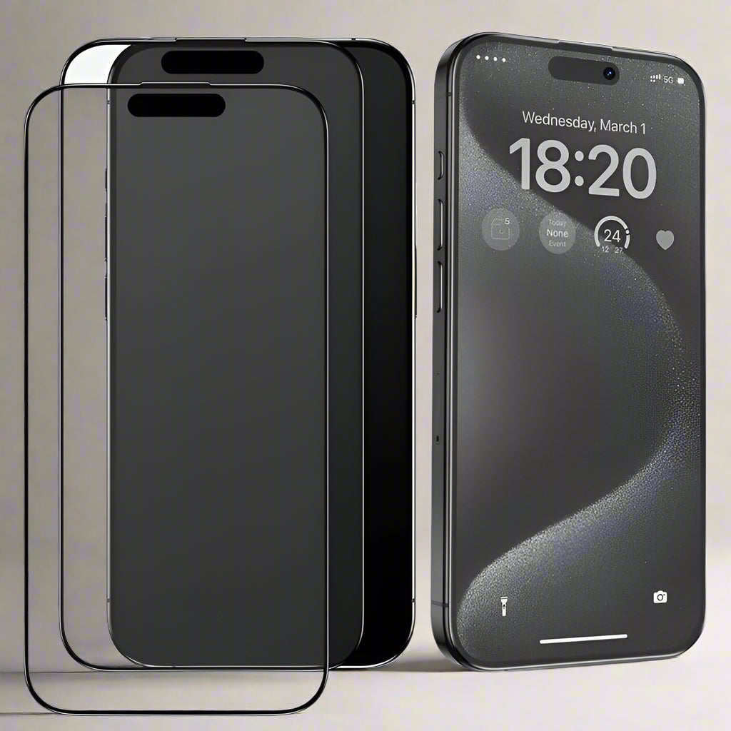 ClearShield™ 3-Pack – Matte Screen Protectors with Oleophobic Coating for iPhone 11–16 Series