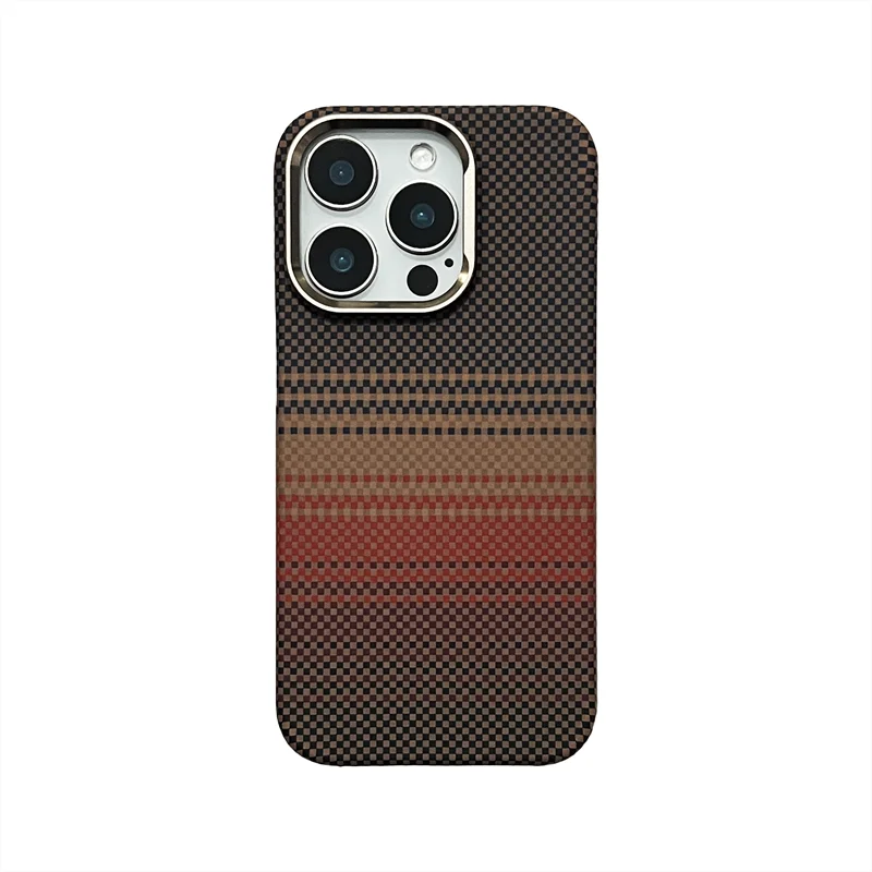 CoreShield™ – Carbon Texture MagSafe Case with Alloy Lens Guard