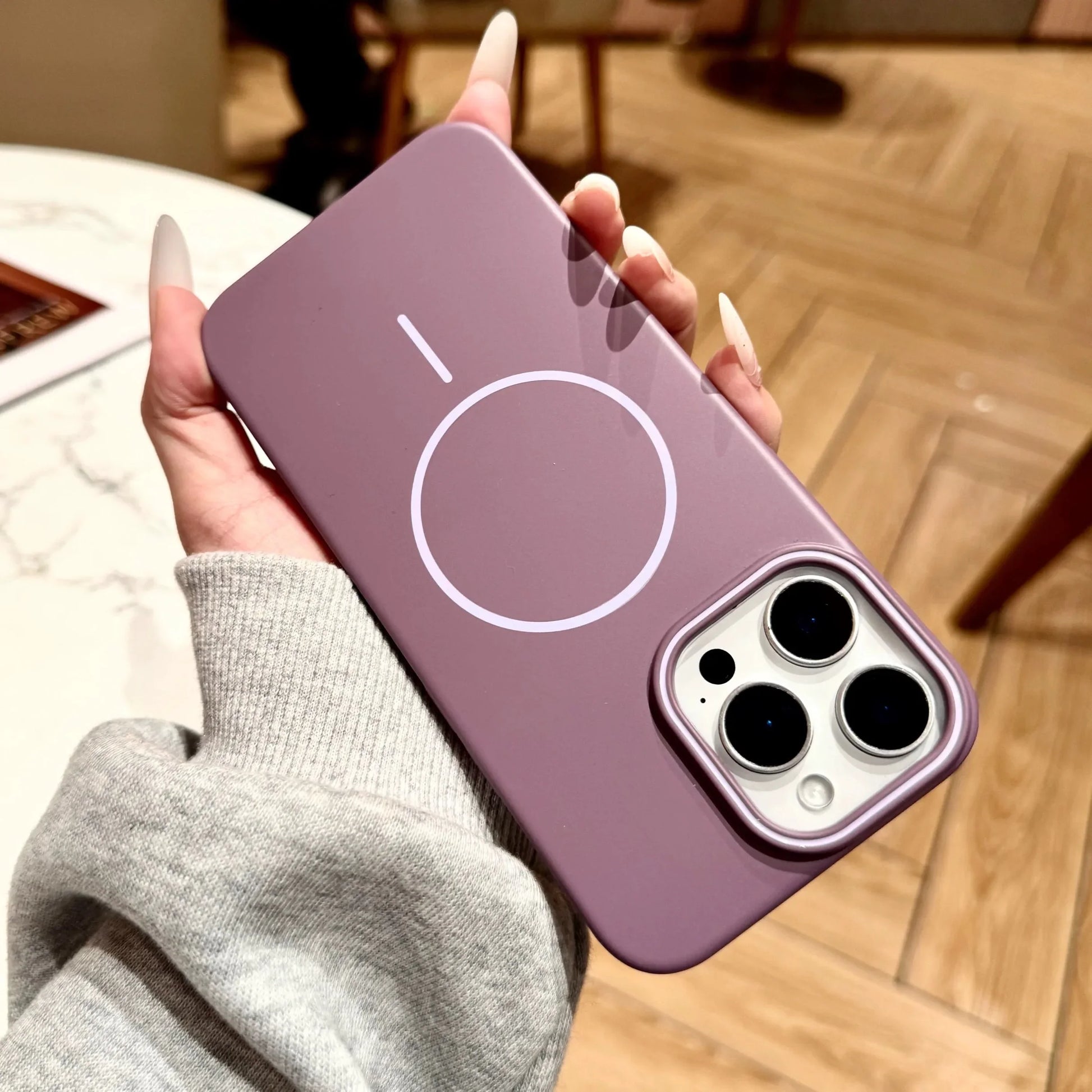 SlimMag™ – Ultra-Thin Magnetic Case with Shockproof Protection for iPhone 13–16