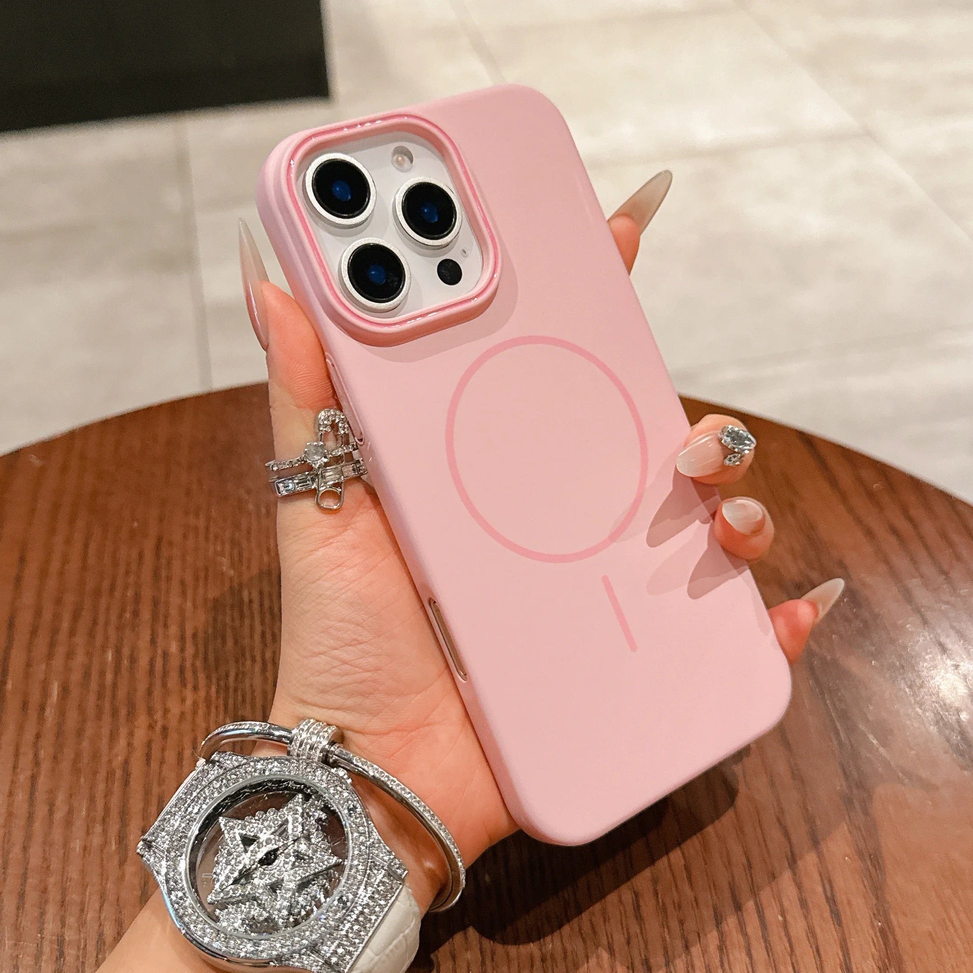 SlimMag™ – Ultra-Thin Magnetic Case with Shockproof Protection for iPhone 13–16