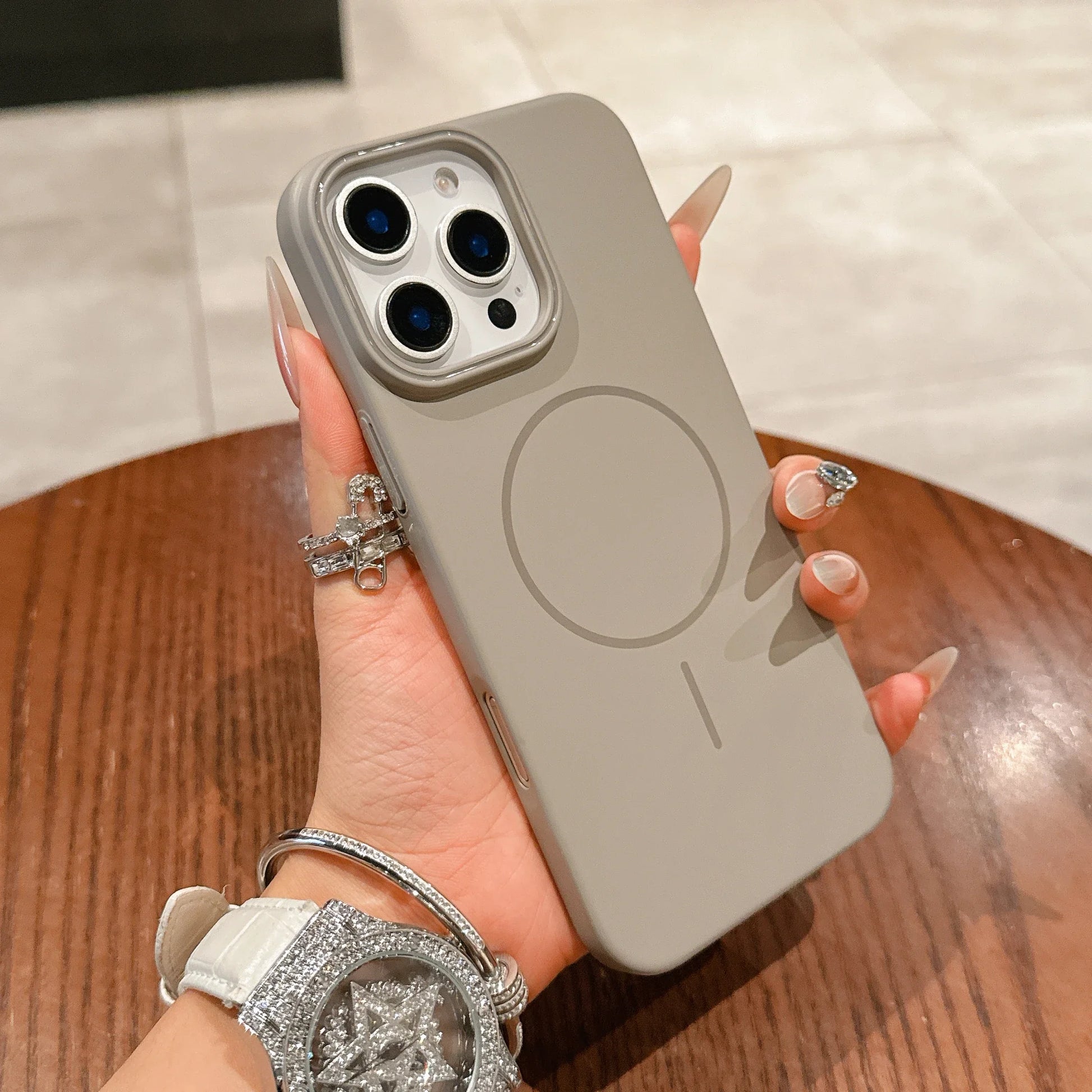 SlimMag™ – Ultra-Thin Magnetic Case with Shockproof Protection for iPhone 13–16