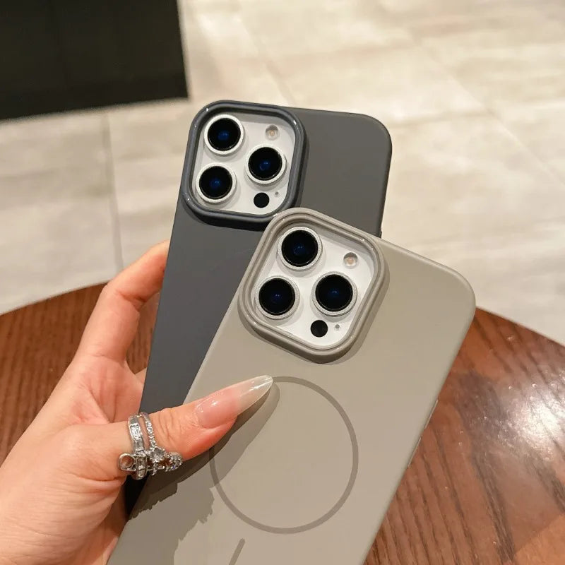 SlimMag™ – Ultra-Thin Magnetic Case with Shockproof Protection for iPhone 13–16