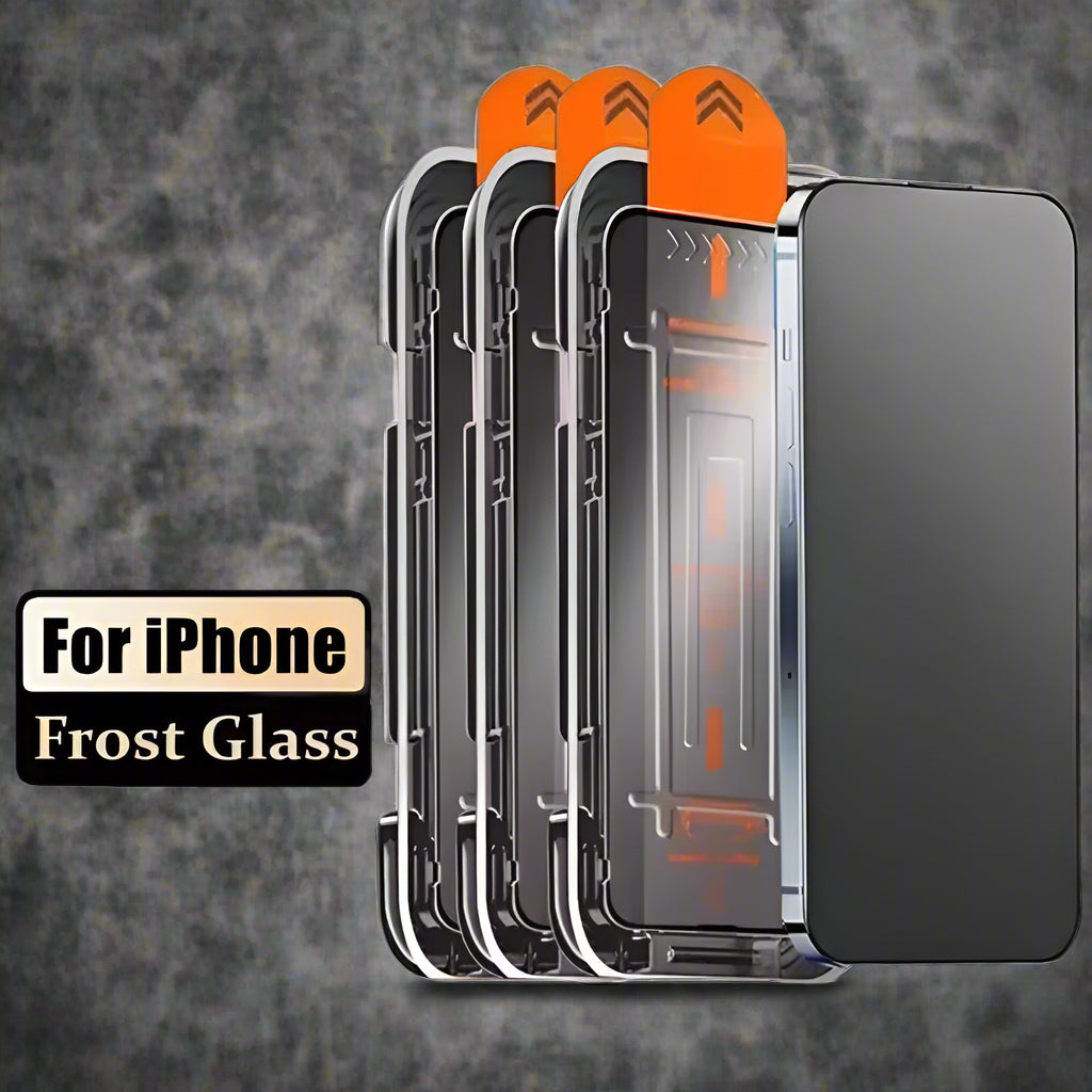 ClearShield™ 3-Pack – Matte Screen Protectors with Oleophobic Coating for iPhone 11–16 Series