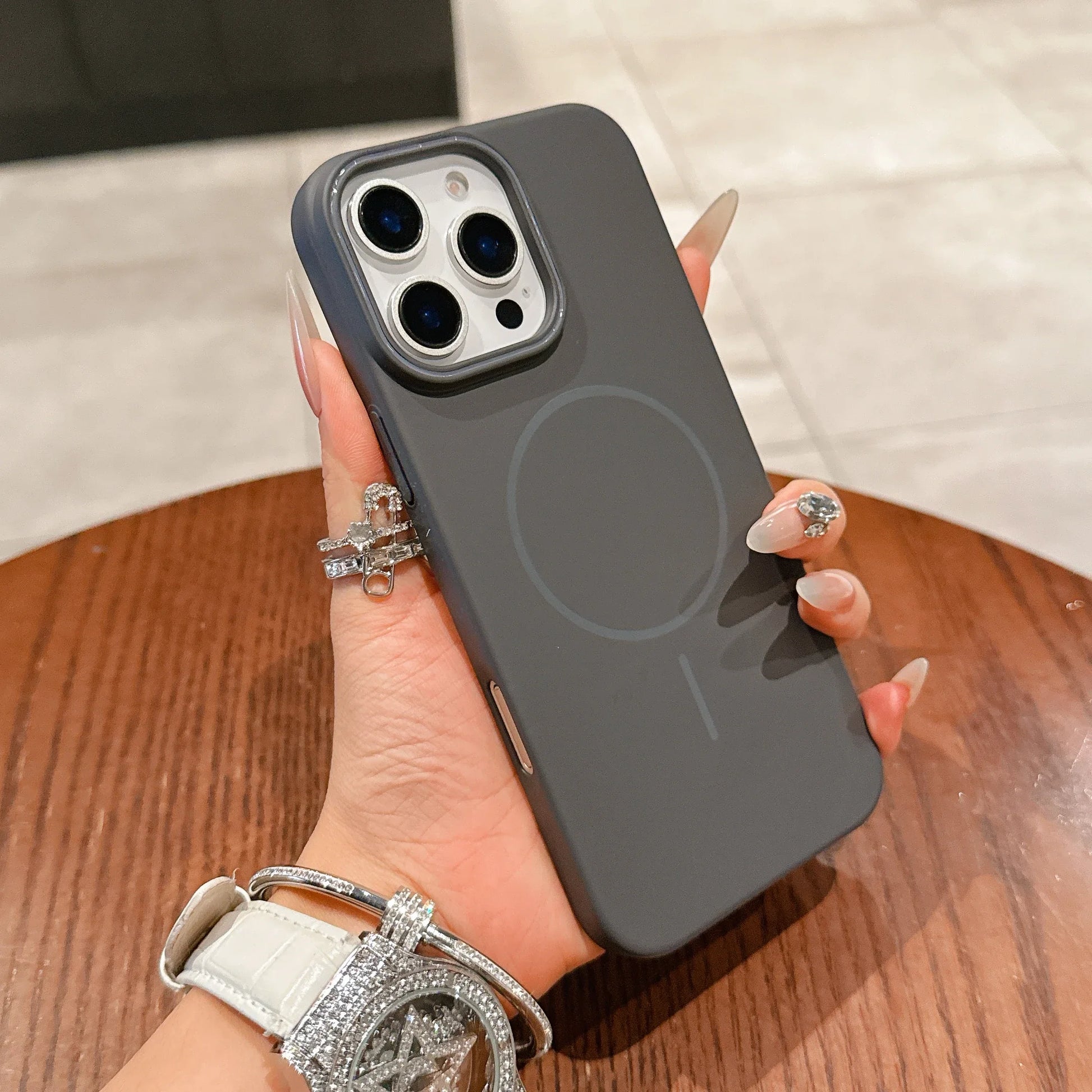 SlimMag™ – Ultra-Thin Magnetic Case with Shockproof Protection for iPhone 13–16