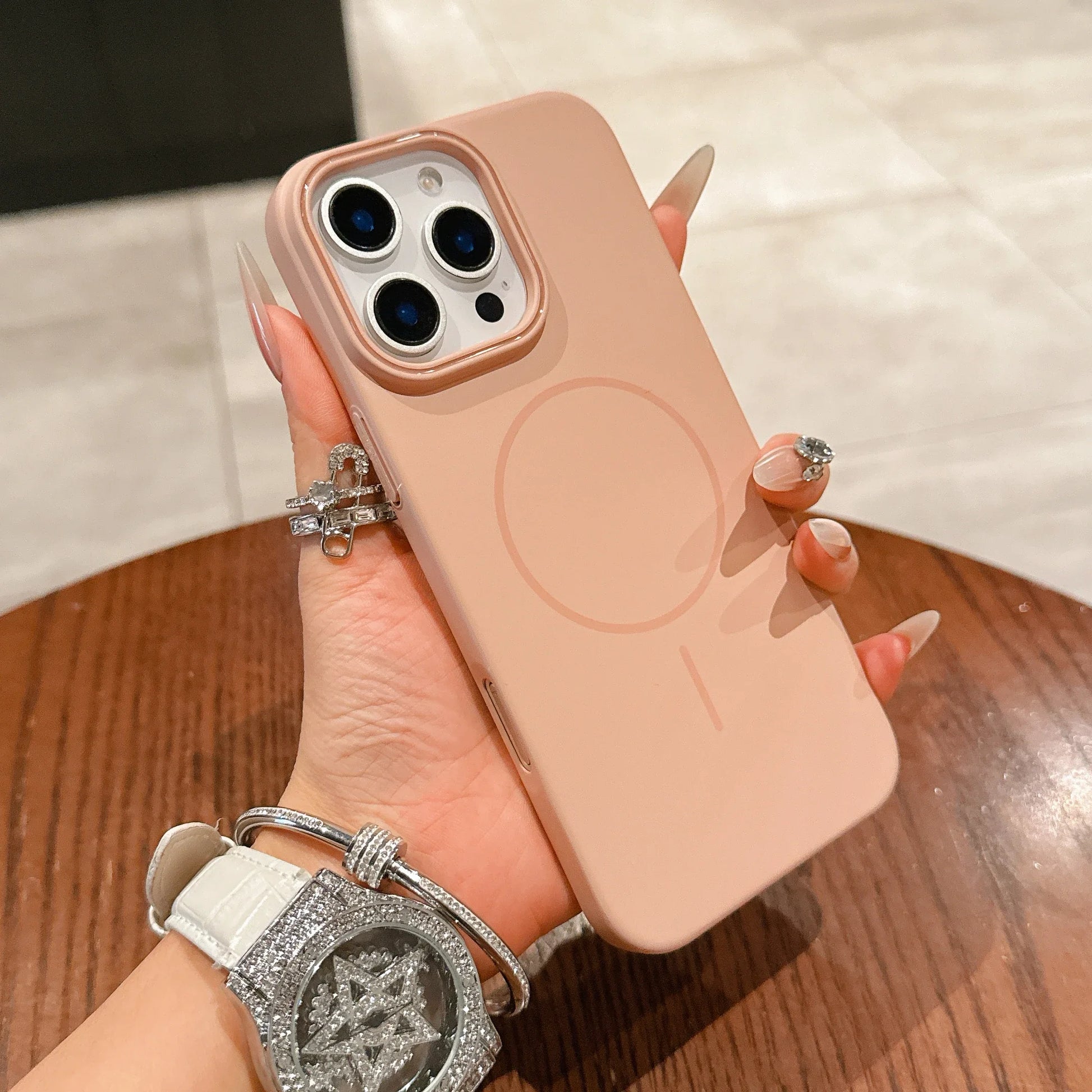 SlimMag™ – Ultra-Thin Magnetic Case with Shockproof Protection for iPhone 13–16