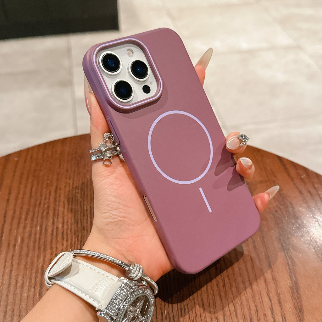 SlimMag™ – Ultra-Thin Magnetic Case with Shockproof Protection for iPhone 13–16