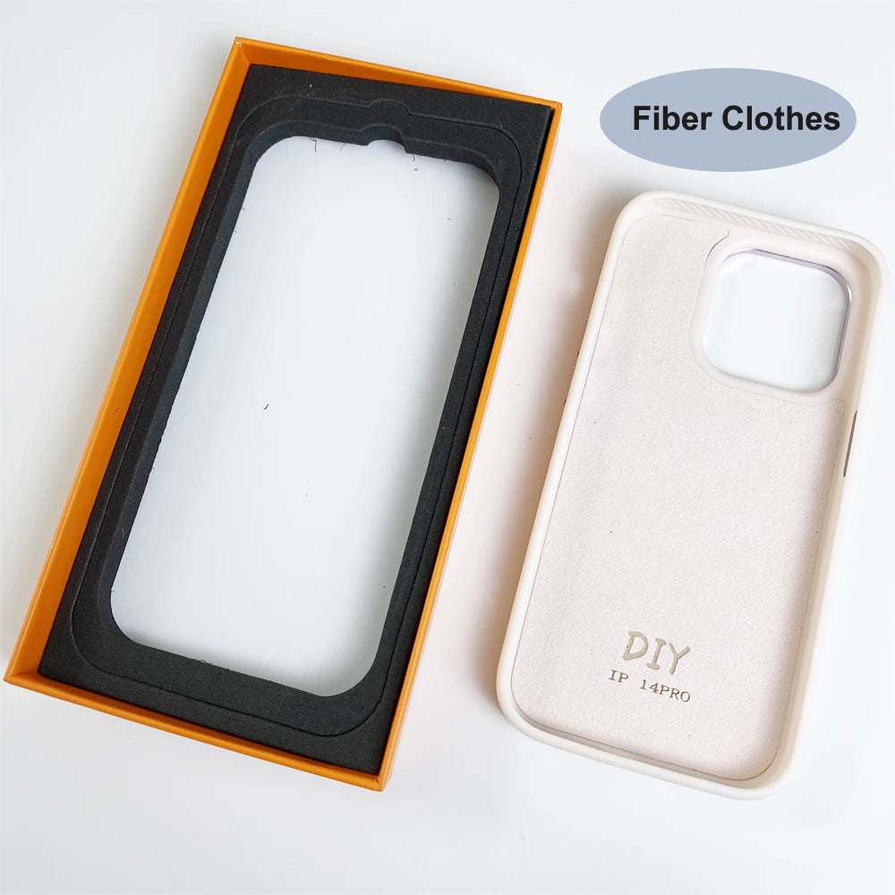 InkFrame™ – NFC Smart E-Ink Screen Case with DIY Projection for iPhone 13–16 Pro Max